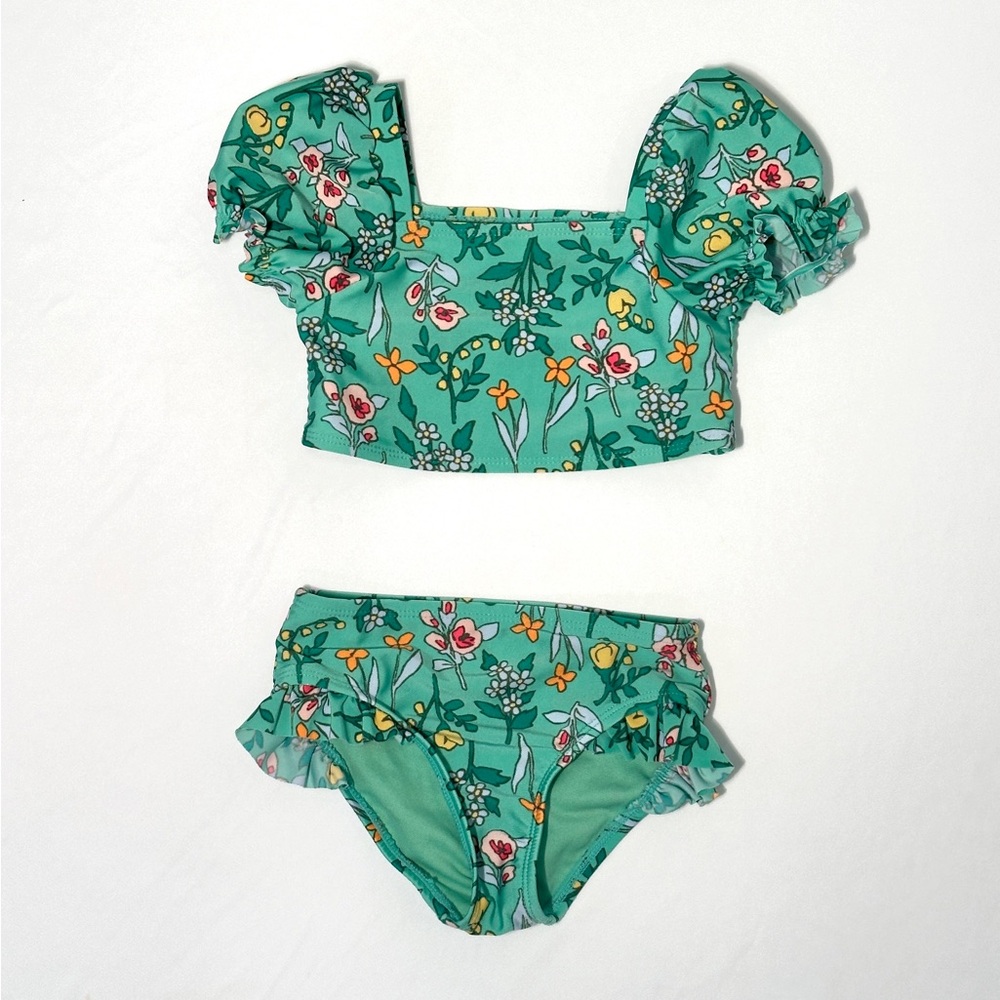 Girls Halter Top 2 Piece Swimsuit